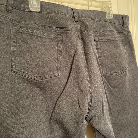 JONES NEW YORK Sport Black Denim Jeans Stretch High Rise Plus Size 16 - Picture 10 of 13